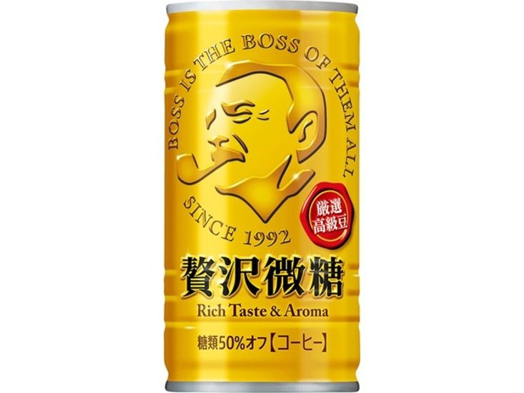 ボス 贅沢微糖豊醇のコク １８５ｇ  ×30 【全国送料無料】(一部地域別途)画像