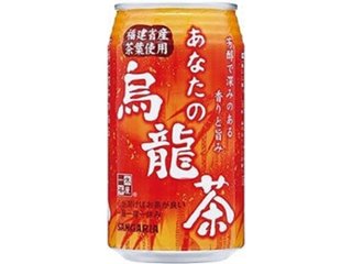 サンガリア あなたの烏龍茶 缶３４０ｇ ×24 【全国送料無料】(一部地域別途)の画像