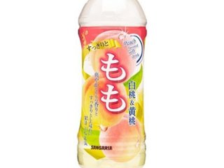 サンガリア すっきりともも Ｐ５００ｍｌ  ×24 【全国送料無料】(一部地域別途)の画像
