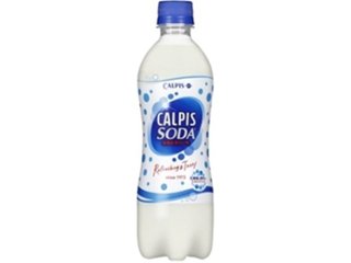 カルピスソーダ Ｐ５００ｍｌ  ×24 【全国送料無料】(一部地域別途)の画像