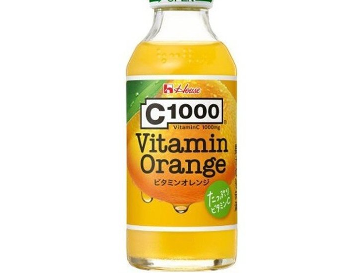 ハウスウェルネスフーズ Ｃ１０００ ビタミンオレンジ１４０ｍｌ  ×6 【全国送料無料】(一部地域別途)画像