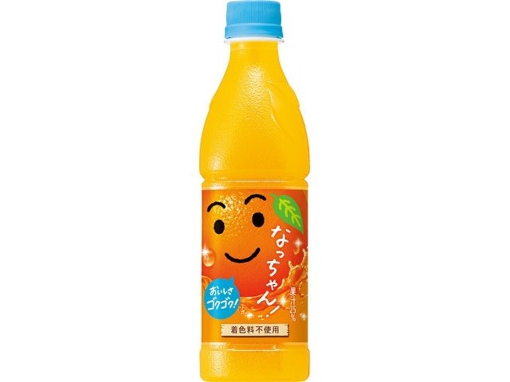 なっちゃん オレンジ Ｐ４２５ｍｌ  ×24 【全国送料無料】(一部地域別途)画像