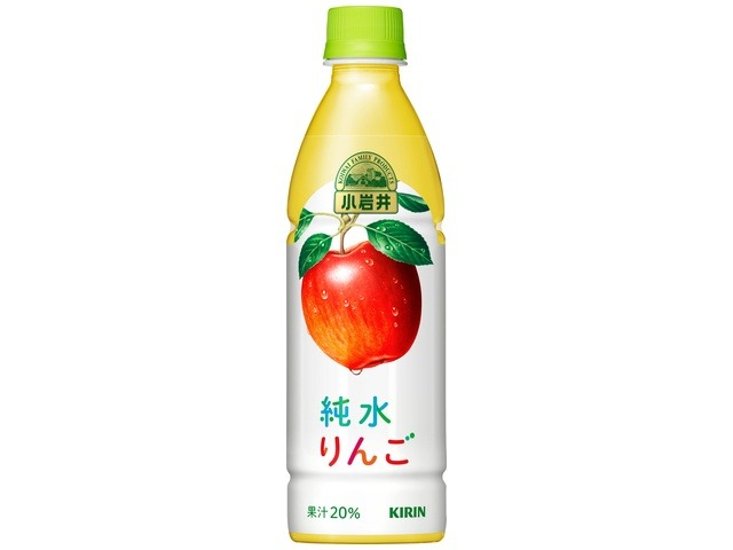 小岩井 純水りんご Ｐ４３０ｍｌ  ×24 【全国送料無料】(一部地域別途)画像