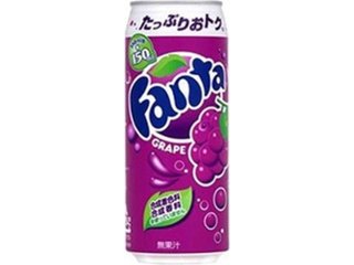ファンタ グレープ 缶５００ｍｌ  ×24 【全国送料無料】(一部地域別途)の画像