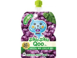 ぷるんぷるんＱｏｏ ぶどう１２５ｇ  ×6 【全国送料無料】(一部地域別途)の画像