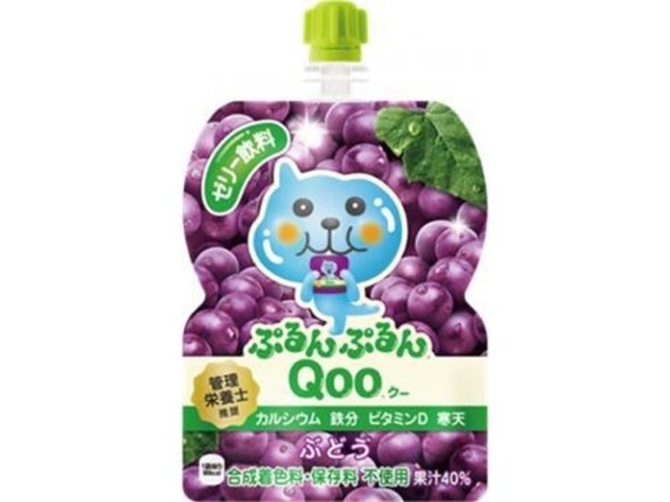 ぷるんぷるんＱｏｏ ぶどう１２５ｇ  ×6 【全国送料無料】(一部地域別途)画像