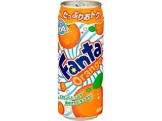 ファンタ オレンジ 缶５００ｍｌ  ×24 【全国送料無料】(一部地域別途)の画像