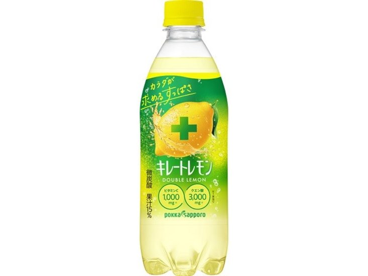 ポッカサッポロフード キレートレモンＷレモンＰ５００ｍｌ  ×24 【全国送料無料】(一部地域別途)画像