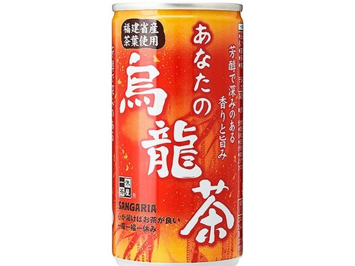 サンガリア あなたの烏龍茶 缶１８５ｇ ×30 【全国送料無料】(一部地域別途)画像