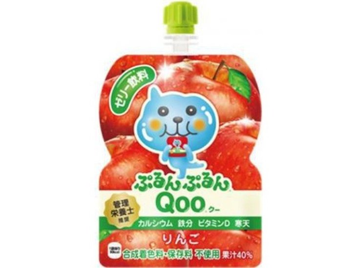 ぷるんぷるんＱｏｏ りんご１２５ｇ  ×6 【全国送料無料】(一部地域別途)画像