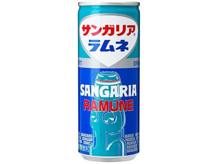 サンガリア ラムネ 缶２５０ｇ  ×30 【全国送料無料】(一部地域別途)画像