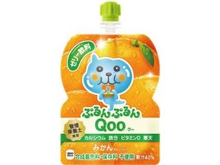 ぷるんぷるんＱｏｏ みかん１２５ｇ  ×6 【全国送料無料】(一部地域別途)の画像