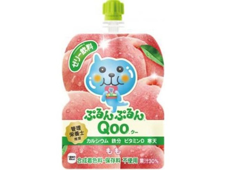 ぷるんぷるんＱｏｏ もも１２５ｇ  ×6 【全国送料無料】(一部地域別途)画像