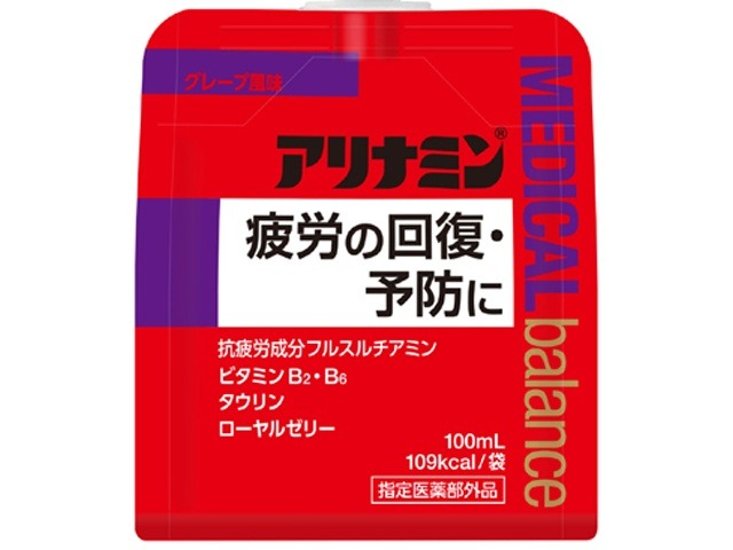 アリナミン メディカルバランスグレープ１００ｍｌ  ×6 【全国送料無料】(一部地域別途)画像