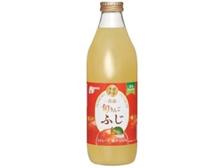 サンパック 旬りんご ふじ瓶１０００ｍｌ  ×6 【全国送料無料】(一部地域別途)の画像