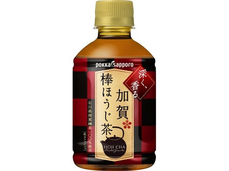 ポッカサッポロフード 加賀棒ほうじ茶 Ｐ２７５ｍｌ  ×24 【全国送料無料】(一部地域別途)画像