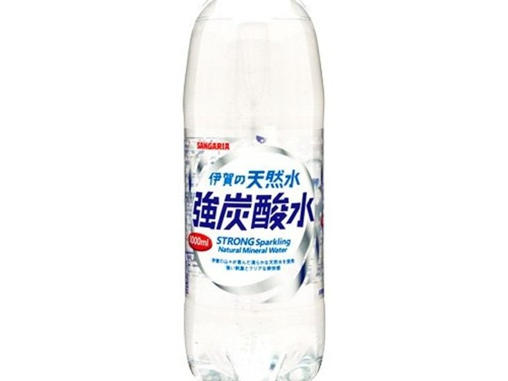 サンガリア 伊賀の天然水強炭酸水Ｐ１０００ｍｌ  ×12 【全国送料無料】(一部地域別途)画像