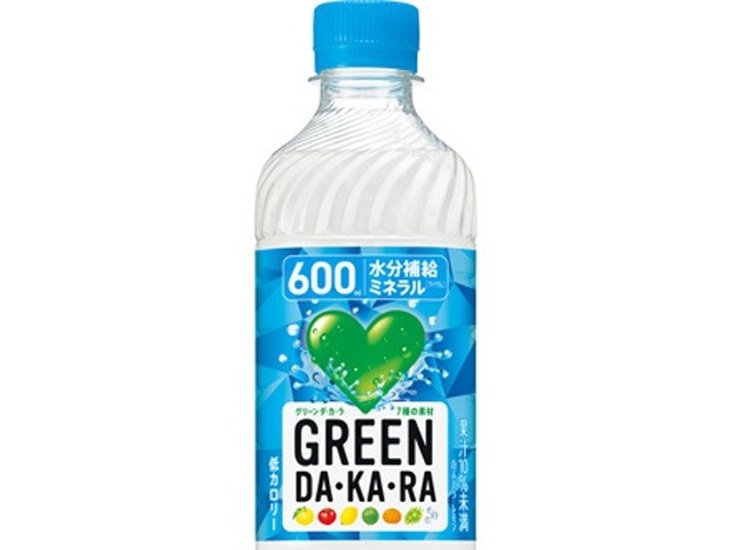 ＧＲＥＥＮダカラ 冷凍兼用Ｐ６００ｍｌ  ×24 【全国送料無料】(一部地域別途)画像