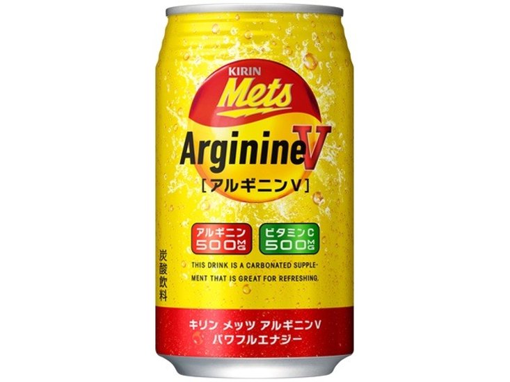 メッツ アルギニンＶ パワフルエナジー缶３５０ｍｌ  ×24 【全国送料無料】(一部地域別途)画像