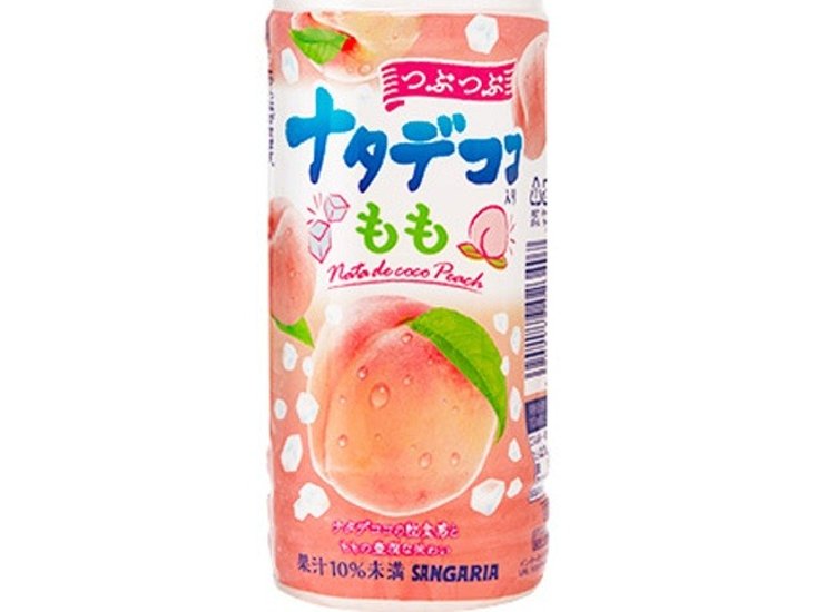 サンガリア つぶつぶナタデココ入り ももＰ５００ ×24 【全国送料無料】(一部地域別途)画像