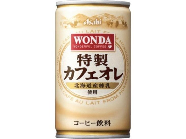 ワンダ 特製カフェオレ 缶１８５ｇ  ×30 【全国送料無料】(一部地域別途)画像