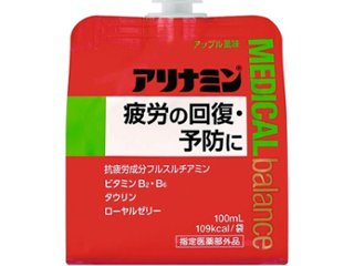 アリナミン メディカルバランスアップル１００ｍｌ  ×6 【全国送料無料】(一部地域別途)の画像