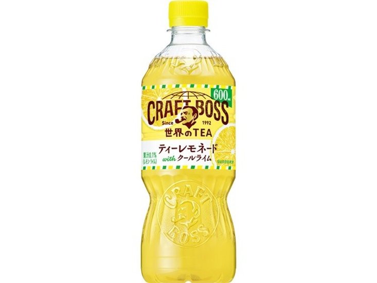 クラフトボス ティーレモネード手売用 Ｐ６００ｍｌ  ×24 【全国送料無料】(一部地域別途)画像