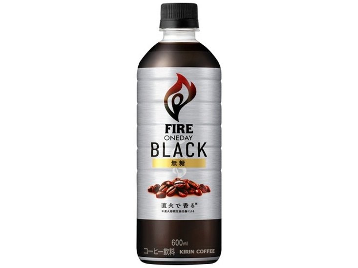 ファイア ワンデイブラック Ｐ６００ｍｌ  ×24 【全国送料無料】(一部地域別途)画像