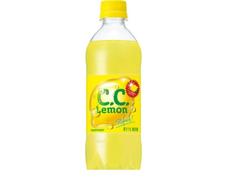Ｃ．Ｃ．レモン 自販機用Ｐ５００ｍｌ  ×24 【全国送料無料】(一部地域別途)画像
