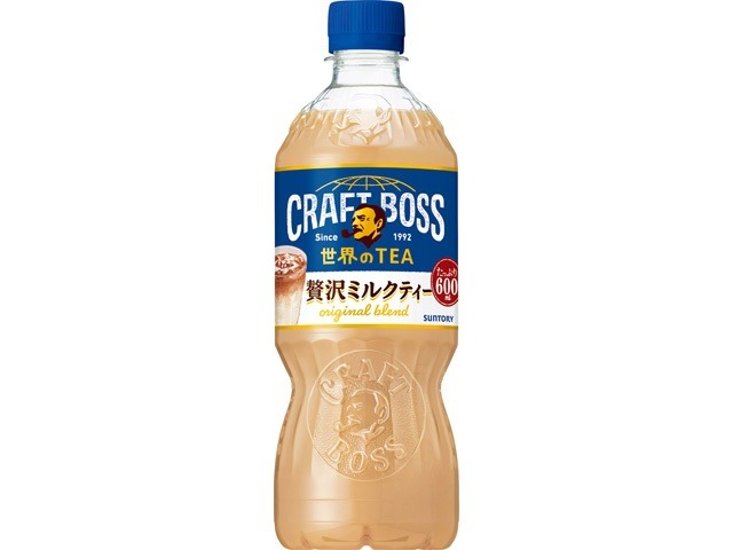 クラフトボス ミルクティー Ｐ６００ｍｌ  ×24 【全国送料無料】(一部地域別途)画像