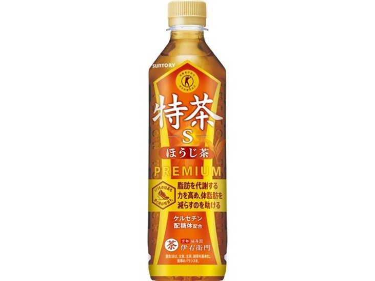 サントリー 特茶ほうじ茶Ｐ５００ｍｌ（手売り用）   ×24 【全国送料無料】(一部地域別途)画像