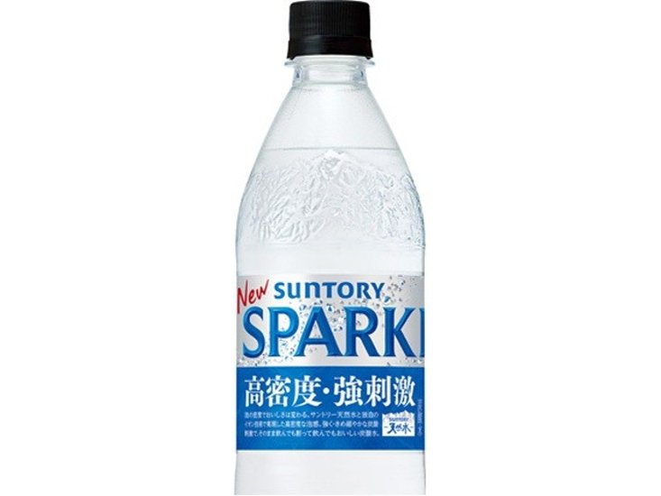 サントリー 天然水 スパークリングソーダＰ５００ｍｌ  ×24 【全国送料無料】(一部地域別途)画像