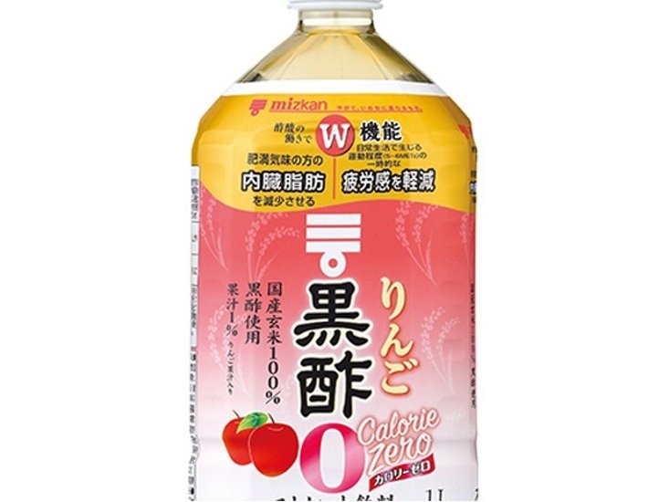 ミツカン りんご黒酢 カロリーゼロ１Ｌ ×6 【全国送料無料】(一部地域別途)画像
