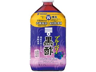 ミツカン ブルーベリー黒酢 ストレート１Ｌ ×12 【全国送料無料】(一部地域別途)の画像