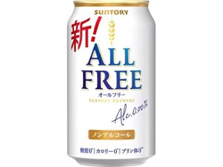 サントリー オールフリー ３５０ｍｌ   ×6 【全国送料無料】(一部地域別途)の画像