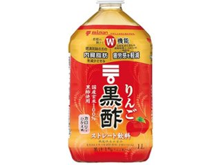 ミツカン りんご黒酢 ストレート１Ｌ  ×12 【全国送料無料】(一部地域別途)の画像