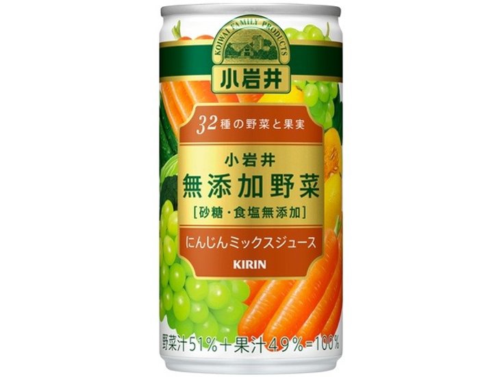 小岩井 無添加野菜３２種の野菜と果実 缶１９０ｇ ×30 【全国送料無料】(一部地域別途)画像