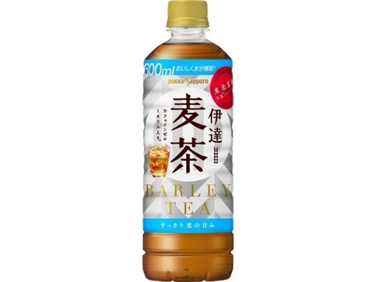 ポッカサッポロフード 伊達麦茶 Ｐ６００ｍｌ  ×24 【全国送料無料】(一部地域別途)画像