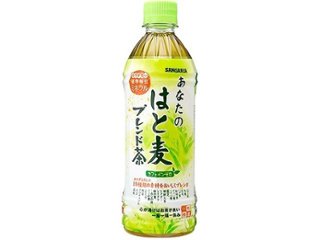 サンガリア あなたのはと麦ブレンド茶 Ｐ５００ｍｌ ×24 【全国送料無料】(一部地域別途)の画像
