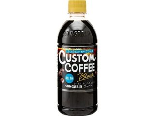 サンガリア カスタムコーヒーブラック Ｐ５００ｍｌ ×24 【全国送料無料】(一部地域別途)の画像
