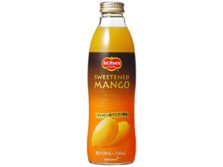 ＤＭ マンゴー２０％ 瓶７５０ｍｌ ×6 【全国送料無料】(一部地域別途)の画像