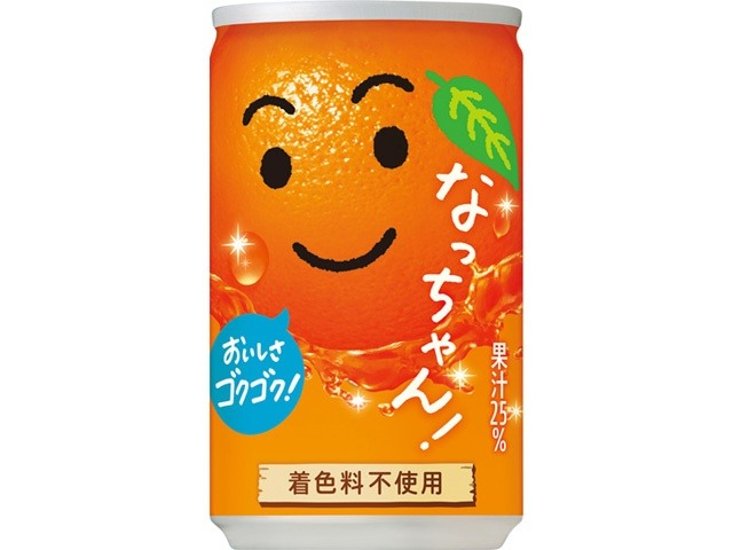なっちゃんオレンジ 缶１６０ｇ  ×30 【全国送料無料】(一部地域別途)画像