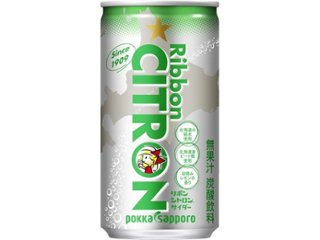 ポッカサッポロフード リボンシトロン １９０ｇ ×30 【全国送料無料】(一部地域別途)の画像