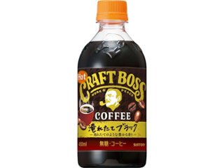 クラフトボス ブラックホットＰ４５０ｍｌ ×24 【全国送料無料】(一部地域別途)の画像