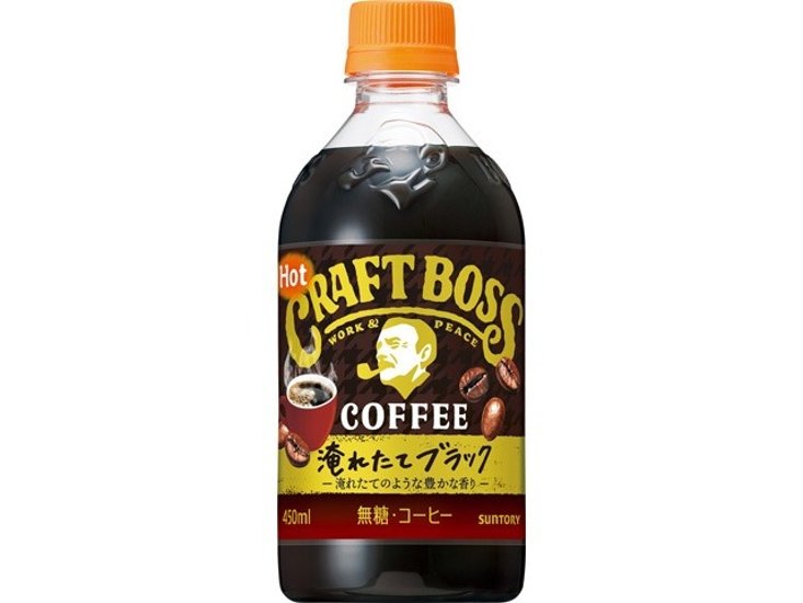 クラフトボス ブラックホットＰ４５０ｍｌ ×24 【全国送料無料】(一部地域別途)画像