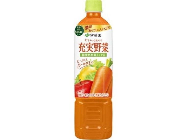 伊藤園 充実野菜 緑黄色野菜ミックスＰ７４０ｇ  ×15 【全国送料無料】(一部地域別途)画像