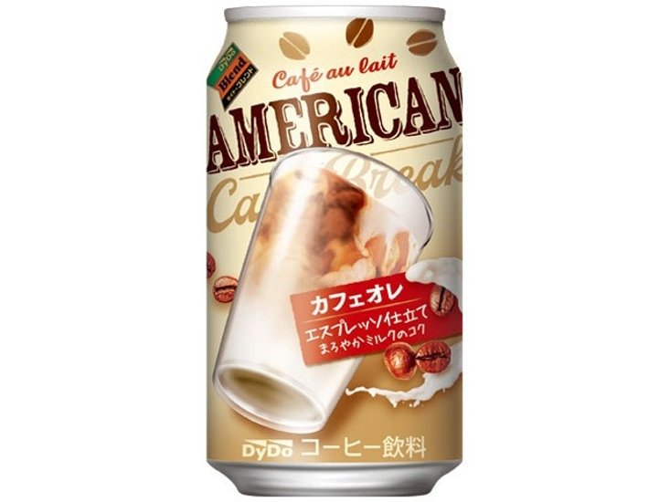 ダイドー アメリカンカフェオレ３４０ｇ  ×24 【全国送料無料】(一部地域別途)画像