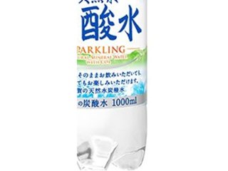 サンガリア 天然水炭酸水 １Ｌ ×12 【全国送料無料】(一部地域別途)の画像