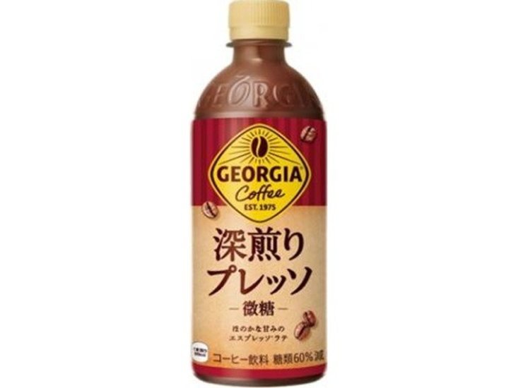 ジョージア 深煎りプレッソ Ｐ５００ｍｌ  ×24 【全国送料無料】(一部地域別途)画像