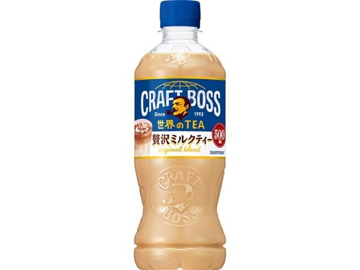 クラフトボス 贅沢ミルクティー自販機 Ｐ５００ｍｌ  ×24 【全国送料無料】(一部地域別途)画像